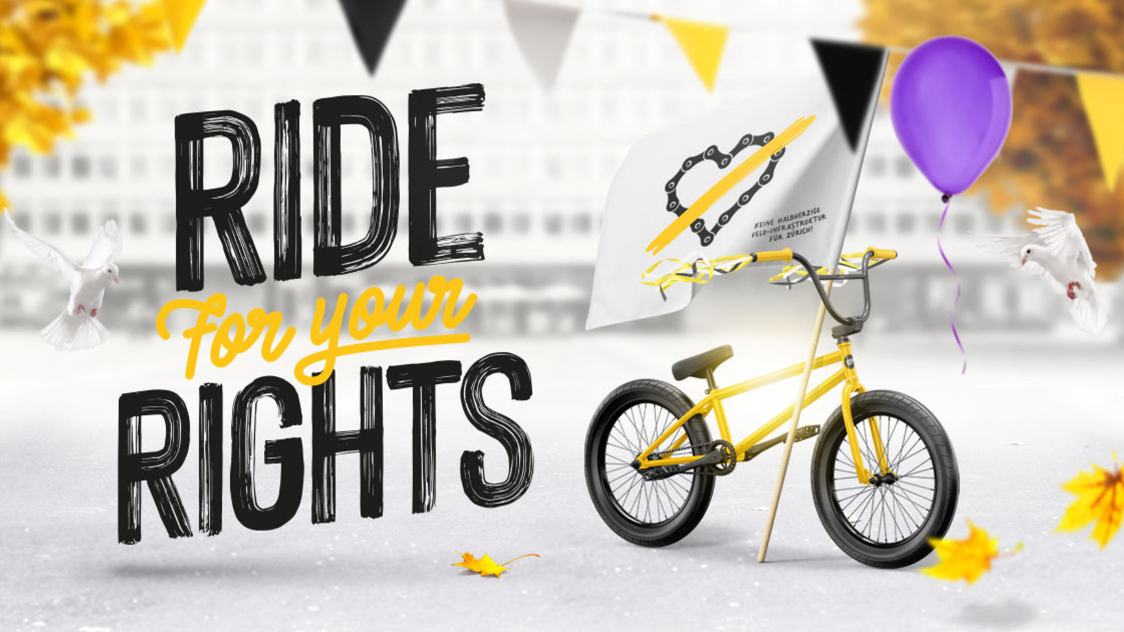 Flyer Ride for your Rights quer