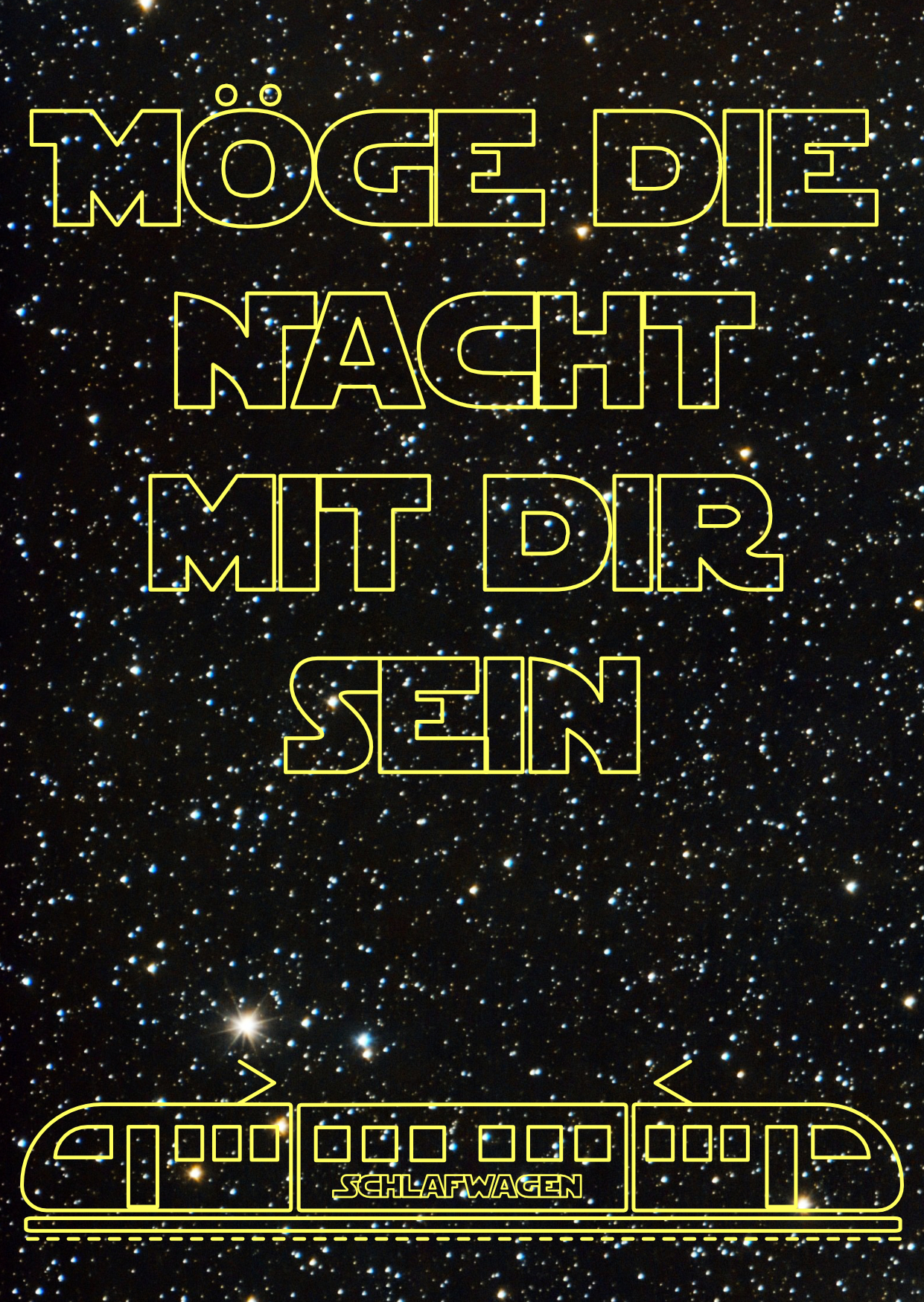 Nachtzug Sticker