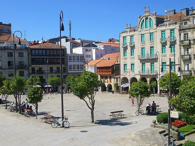 Pontevedra - Praza da Ferrería