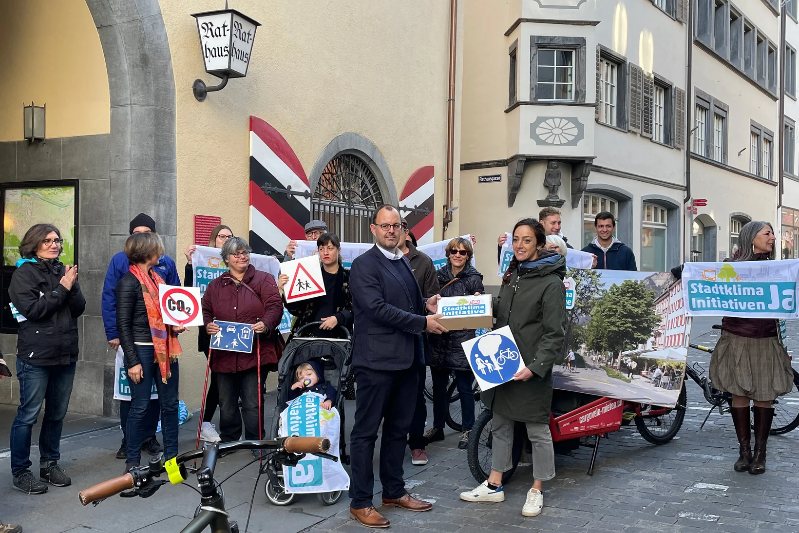 Stadtklima Chur Einreichung Stadtklima-Initiative Chur
