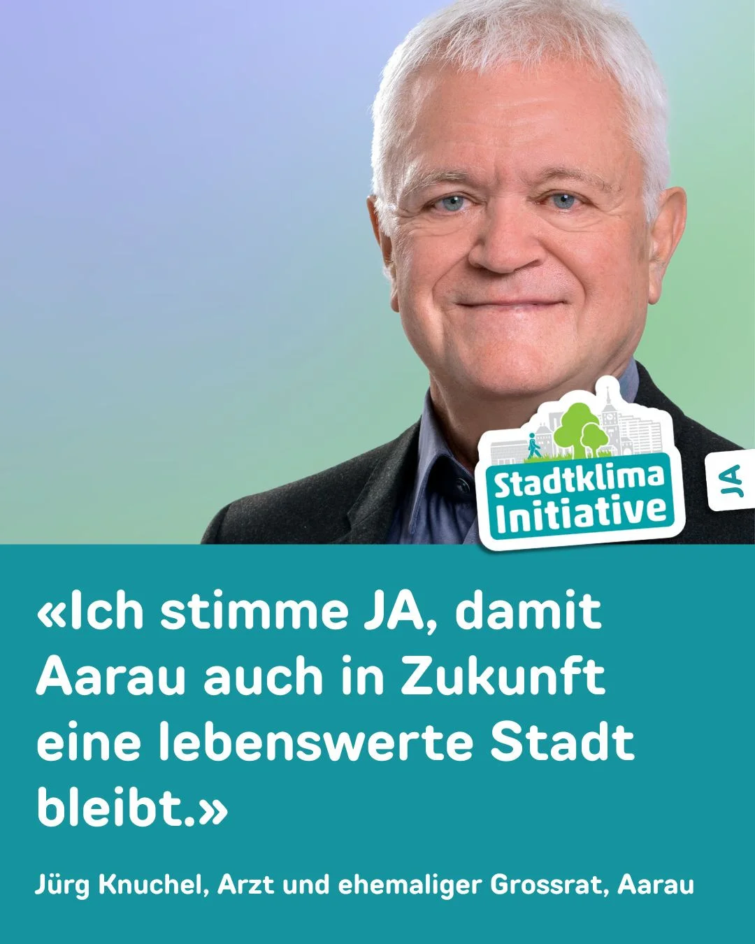 Ja zur Stadtklima-Initiative