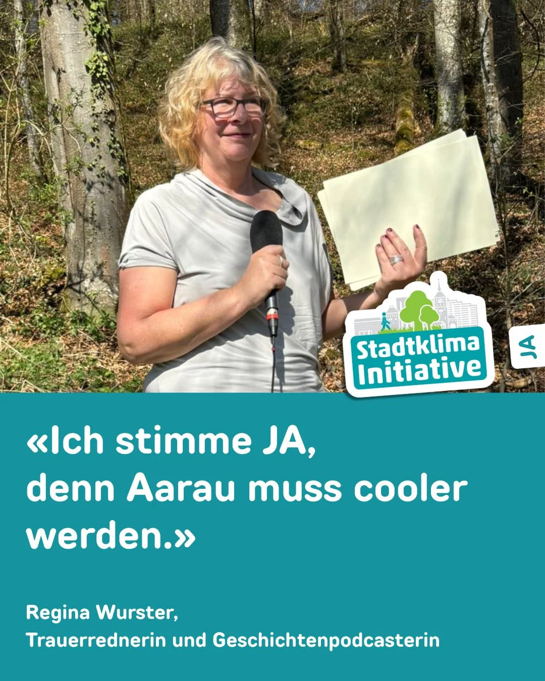 Ja zur Stadtklima-Initiative