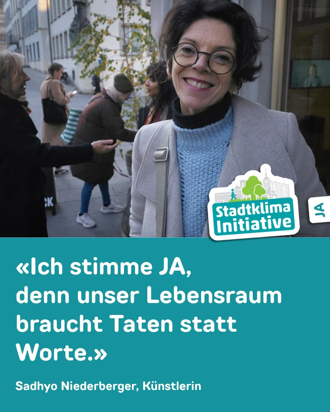 Ja zur Stadtklima-Initiative