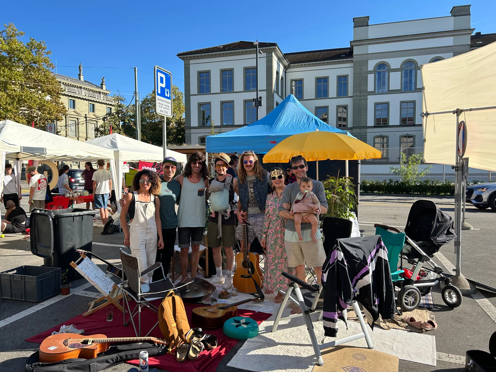 PARK(ing) Day Winterthur, Museumstrasse