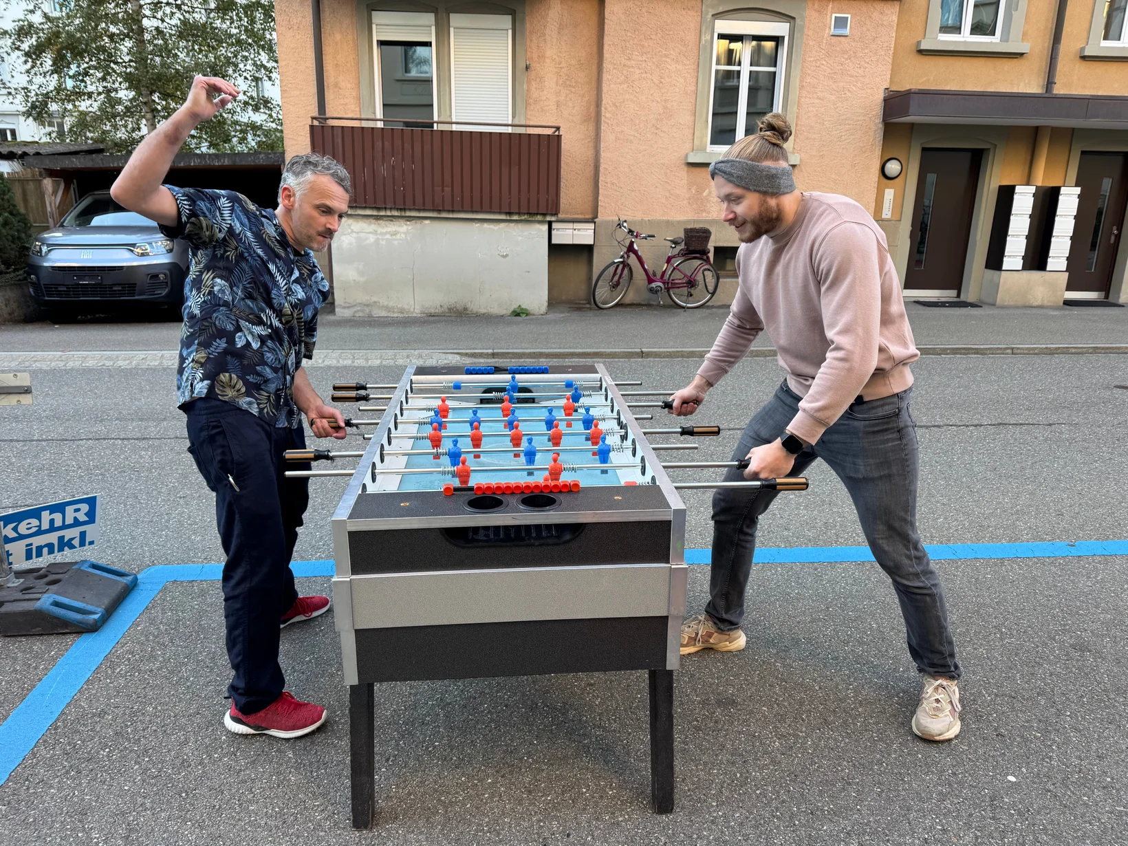 PARK(ing) Day, Demutstrasse St. Gallen