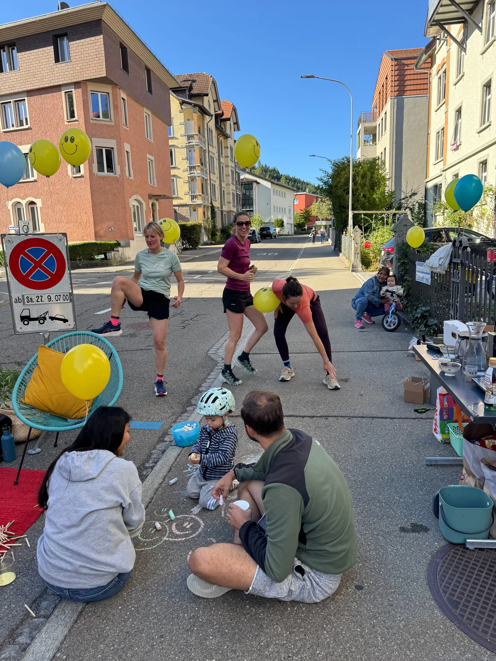 PARK(ing) Day, Demutstrasse St. Gallen
