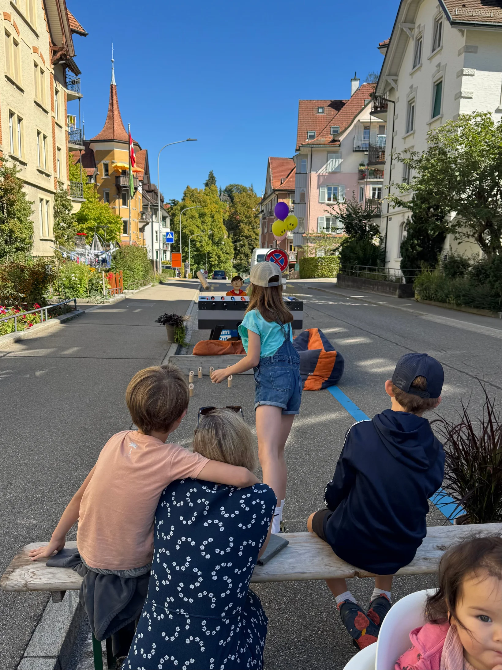 PARK(ing) Day, Demutstrasse St. Gallen