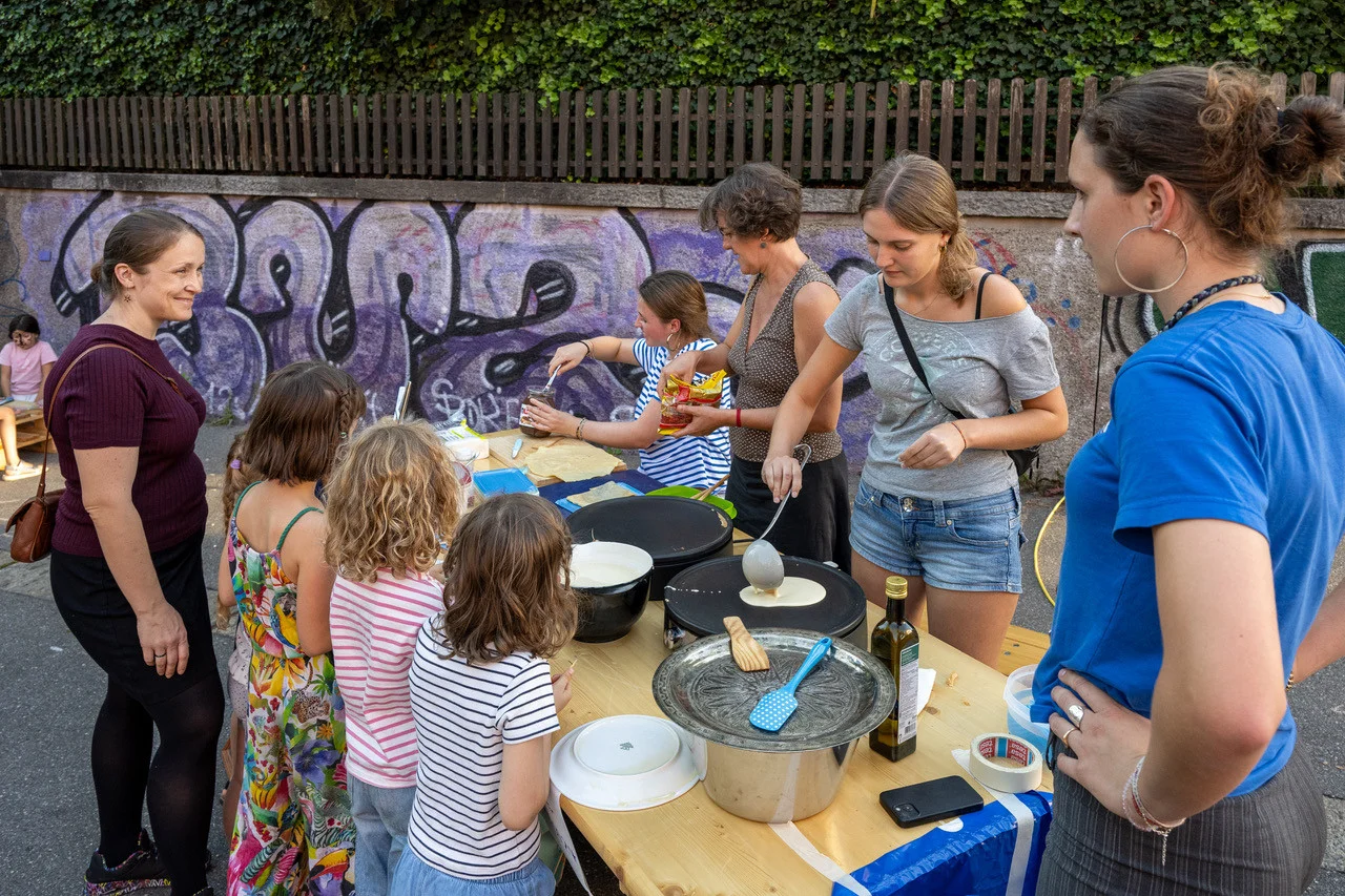 PARK(ing) Day Zürich, Langmauerstrasse