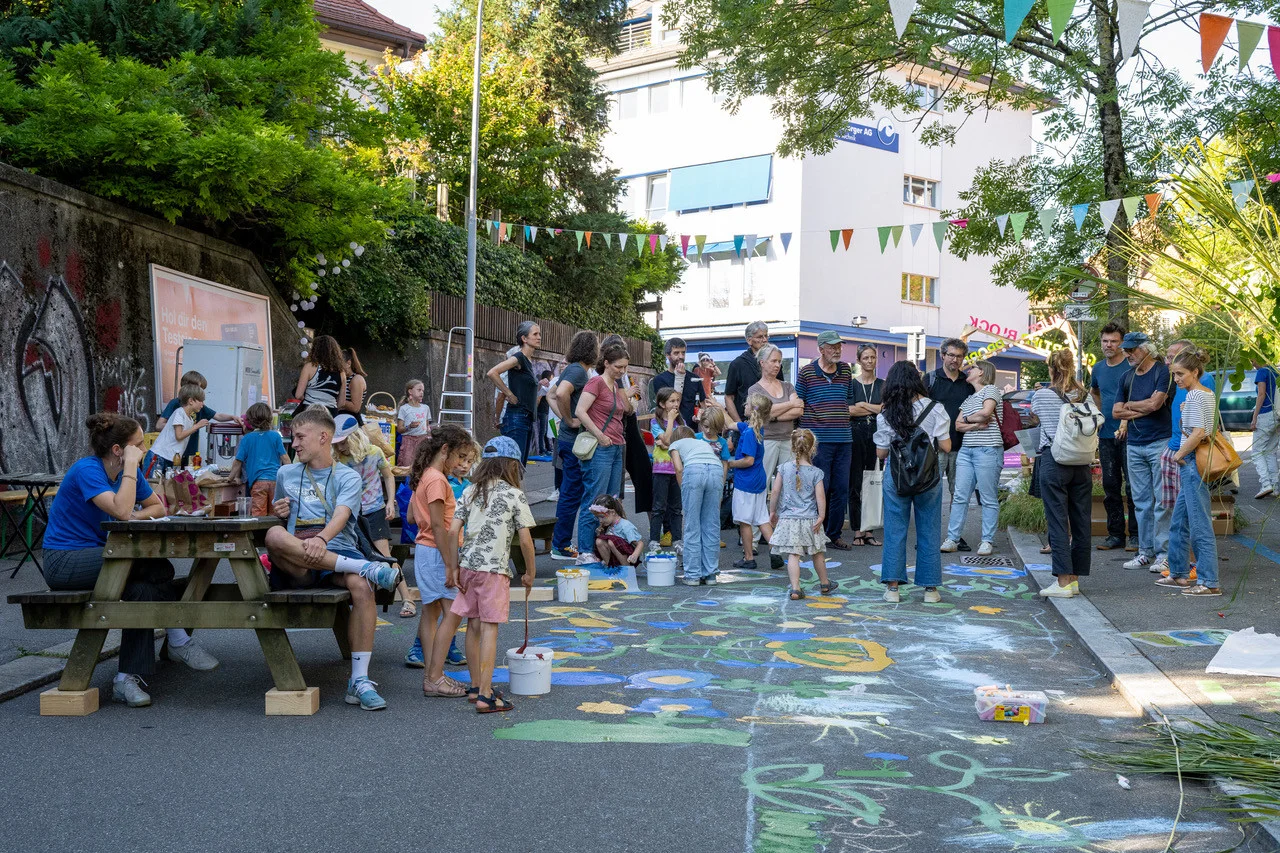 PARK(ing) Day Zürich, Langmauerstrasse