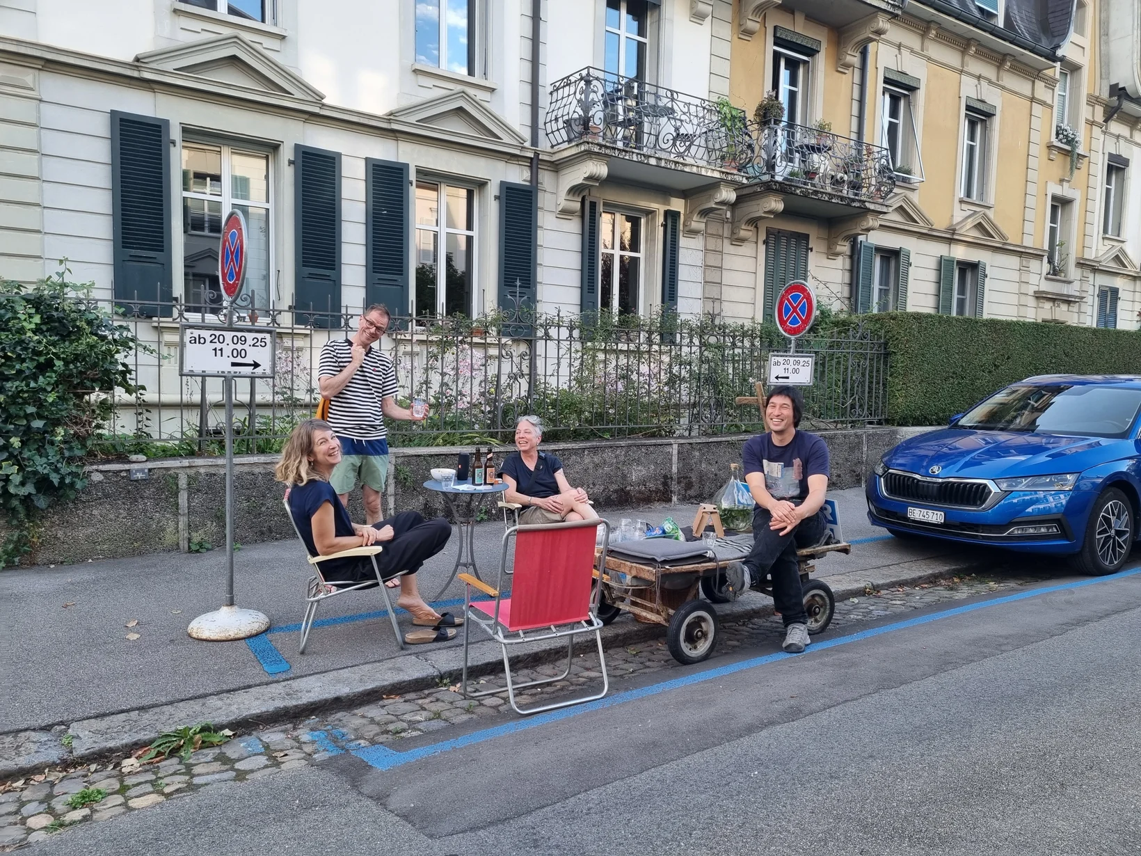 PARK(ing) Day, Bern, Stauffacherstrasse