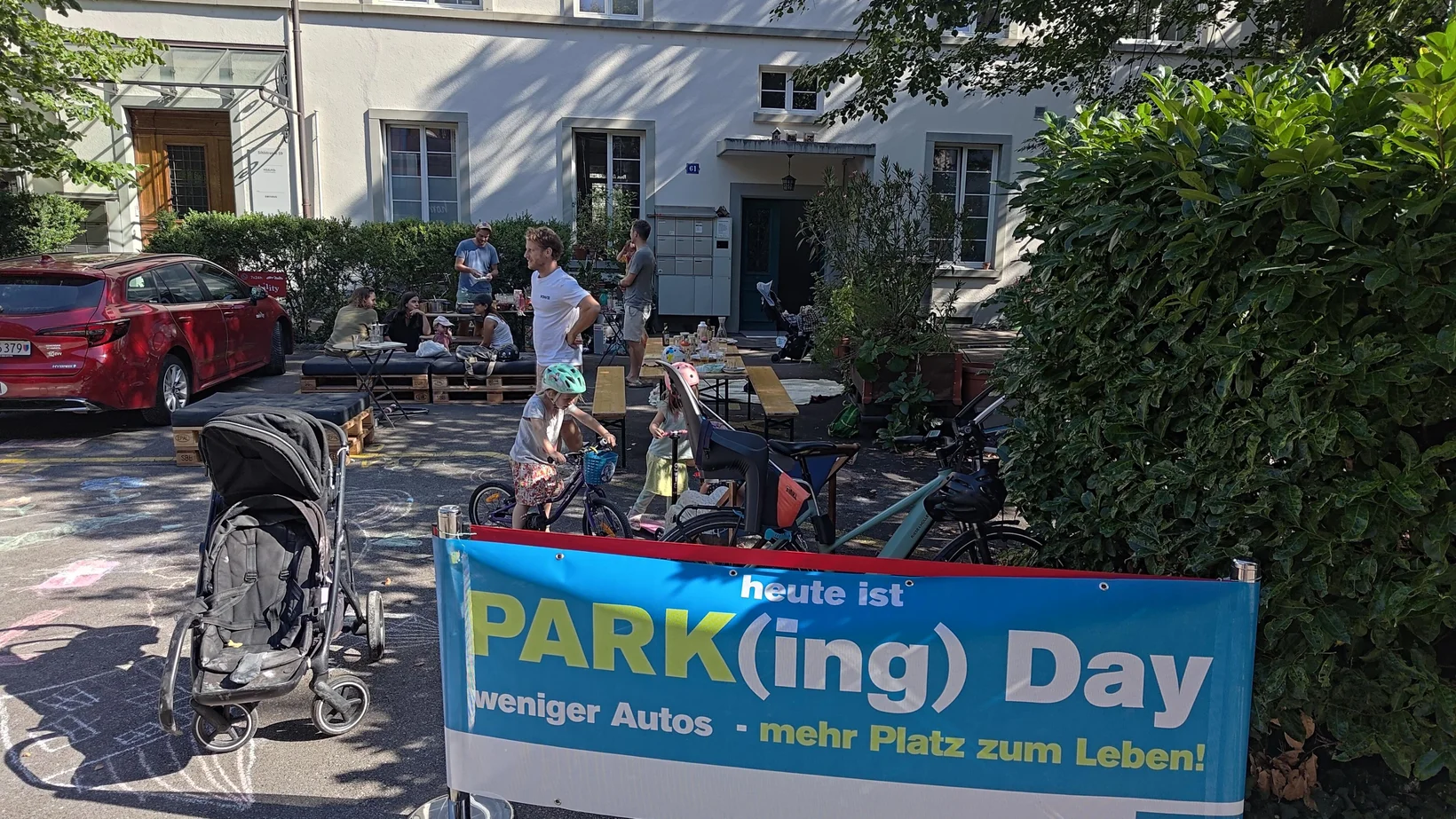 PARK(ing) Day Zürich, Sihlstrasse