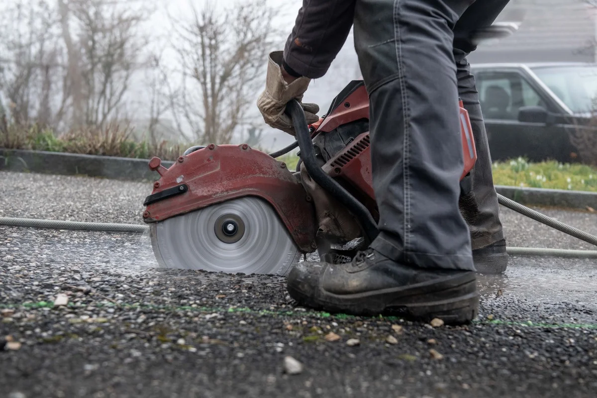 Entsiegelung Asphaltknacker
