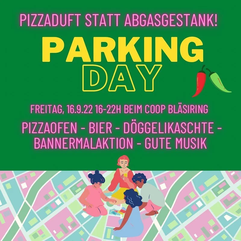 PARK(ing) Day Basel Klybeckstrasse PARK(ing) Day Basel Klybeckstrasse