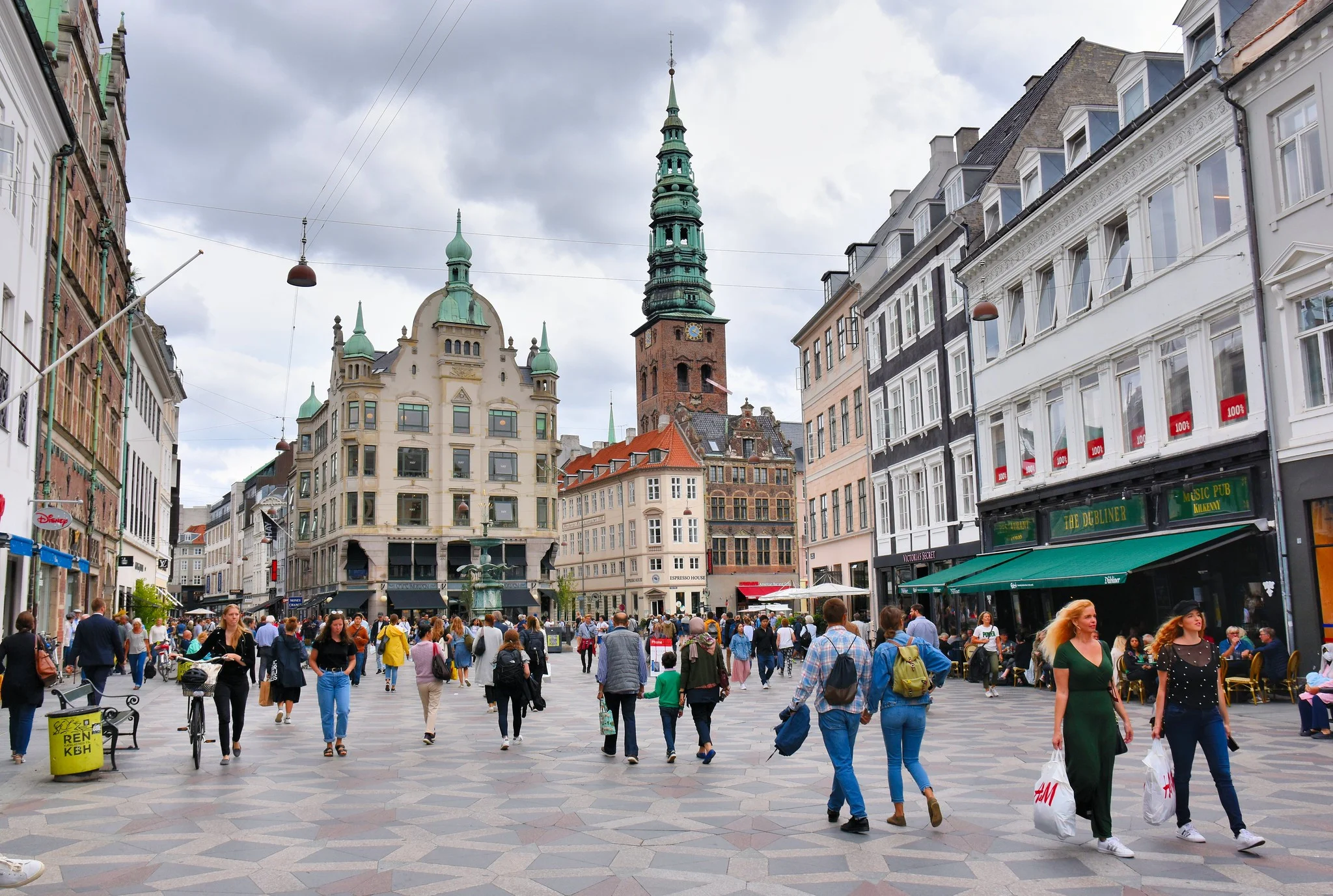 Kopenhagen Strøget Kopenhagen Strøget