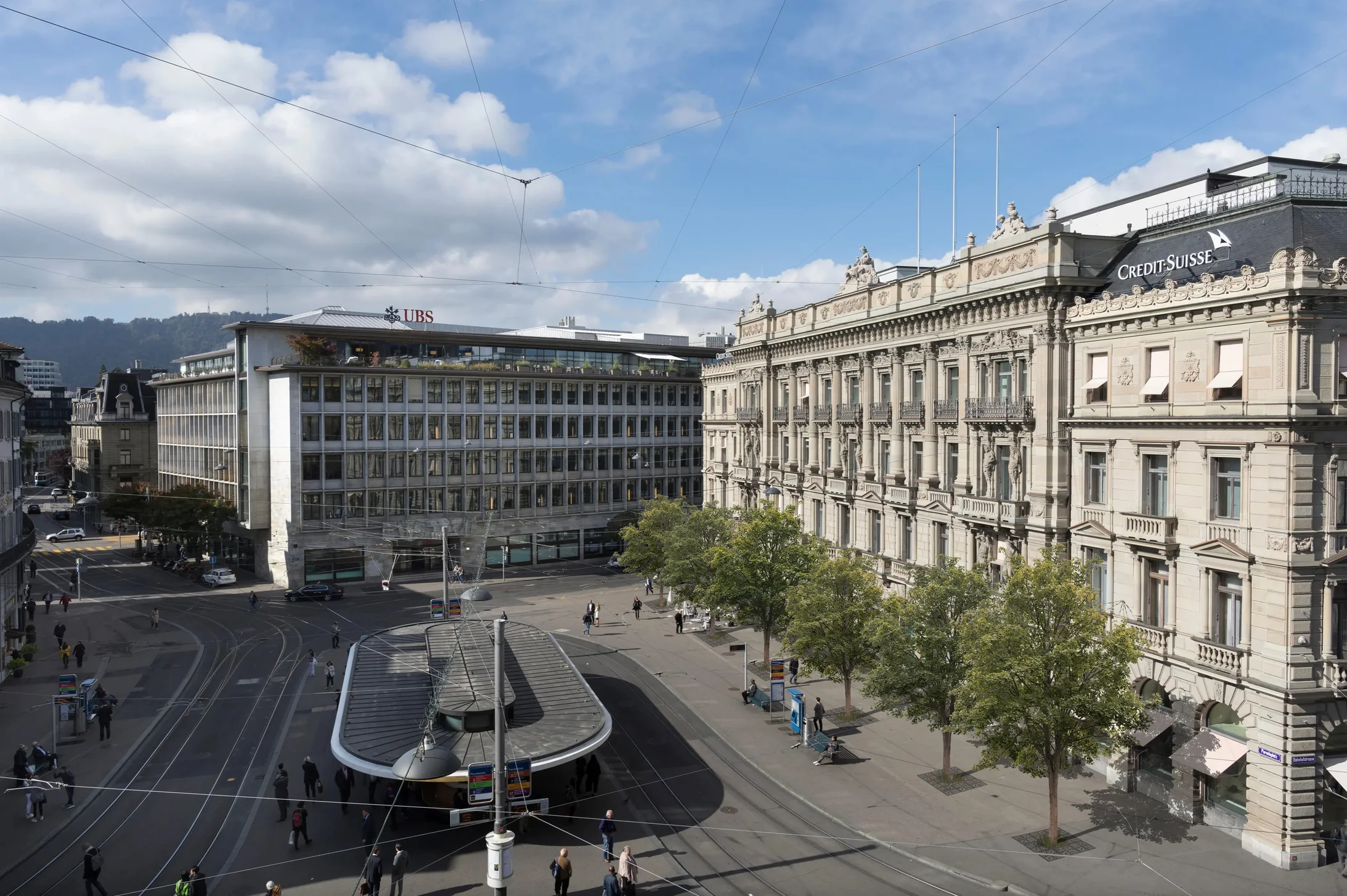 Paradeplatz nachher