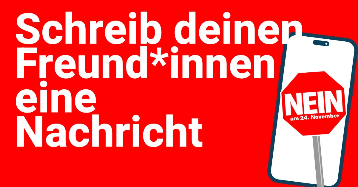 Schreib eine Nachricht