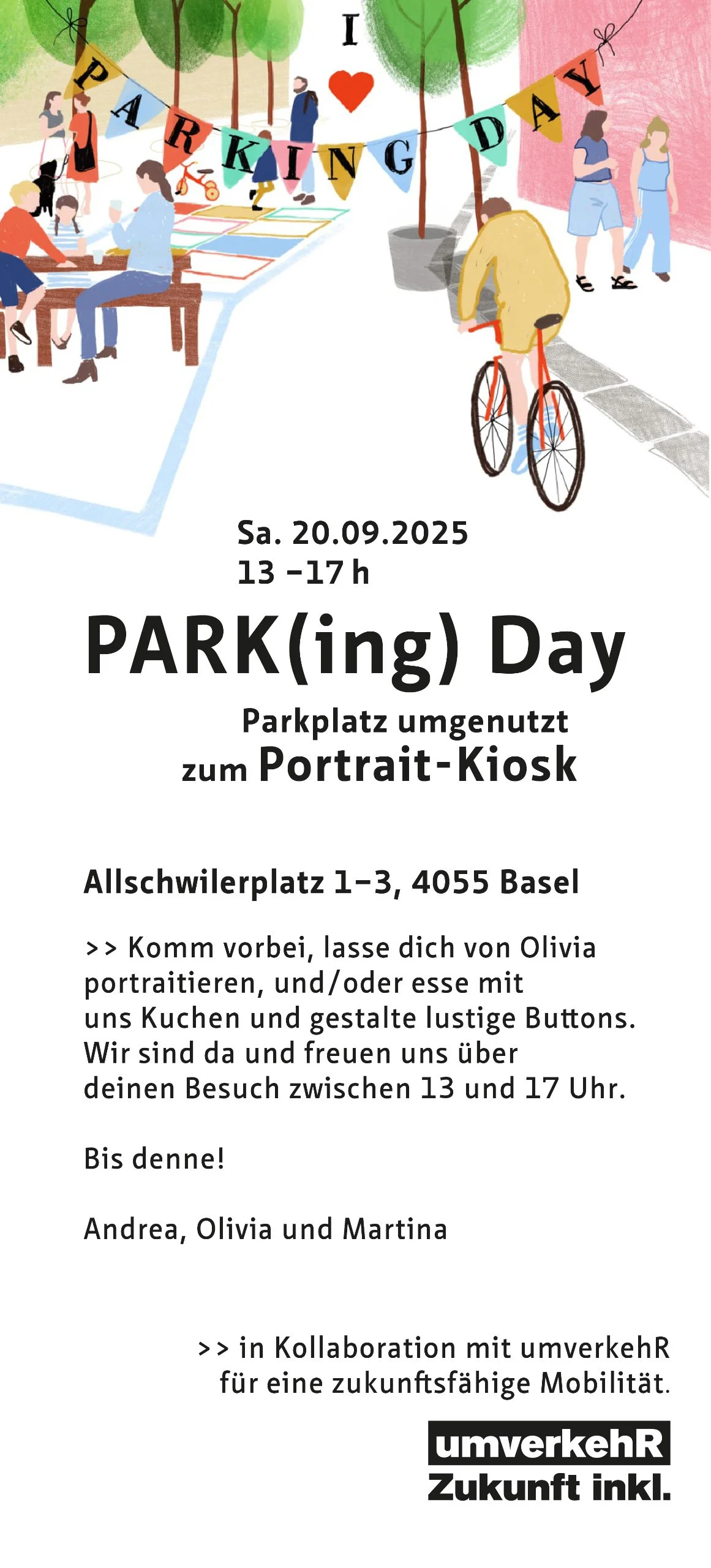 PARK(ing) Day 2025 Portrait Kiosk