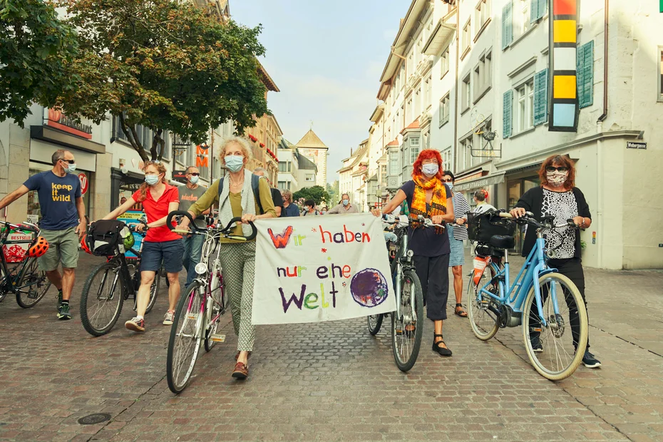 Schaffhausen kunterbunt am PARK(ing) Day 2020