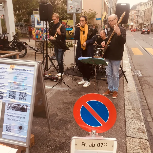 PARK(ing) Day 2022 an der Klybeckstrasse in Basel