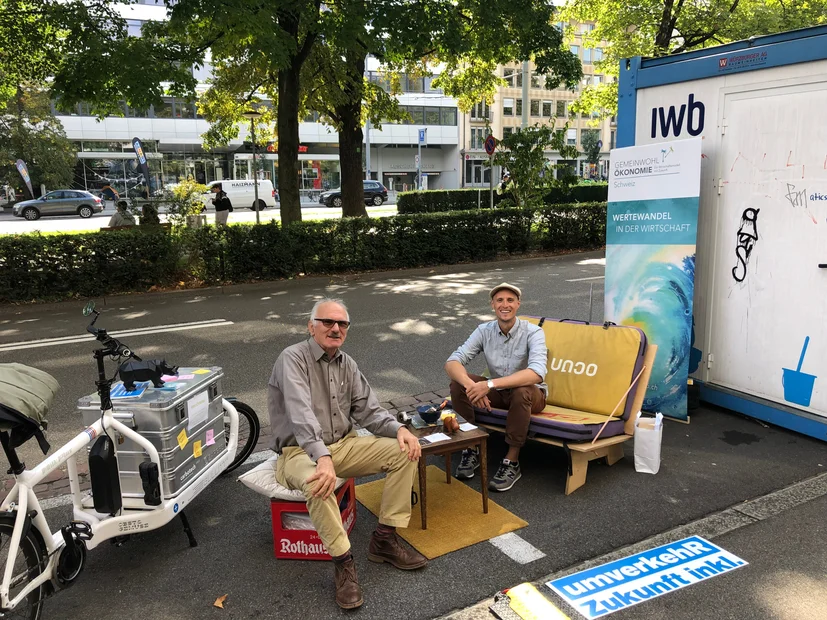 PARK(ing) Day 2022 am Aeschengraben in Basel