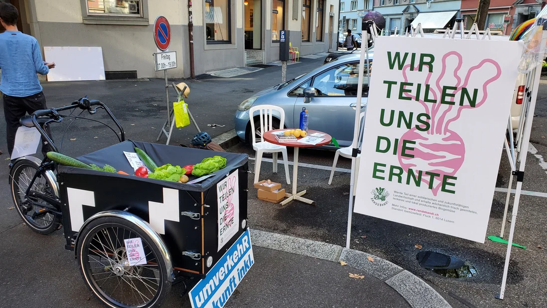 PARK(ing)Day 2023 Luzern Bleichestrasse