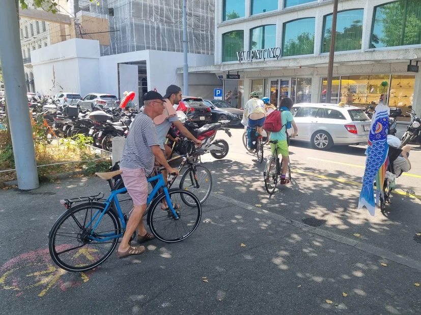 Action U cyclable lacustre