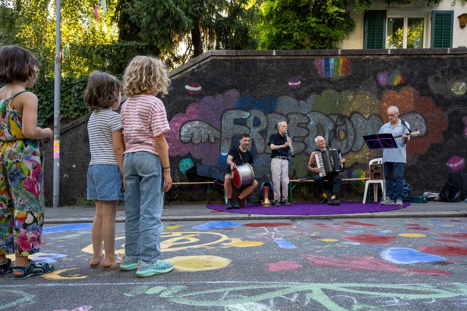 PARK(ing) Day Zürich, Langmauerstrasse