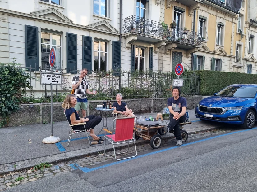 PARK(ing) Day, Bern, Stauffacherstrasse
