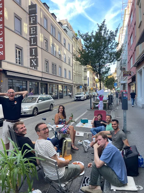PARK(ing) Day Zürich, Zähringerstrasse
