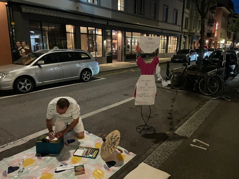 PARK(ing) Day Zürich, Zähringerstrasse