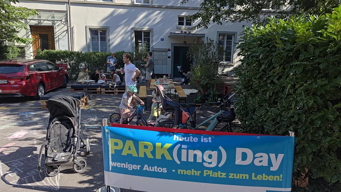 PARK(ing) Day Zürich, Sihlstrasse
