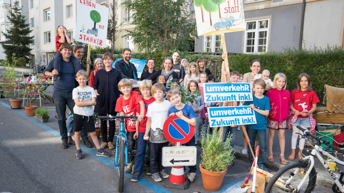 Bild des Parking Days 2019 in Basel