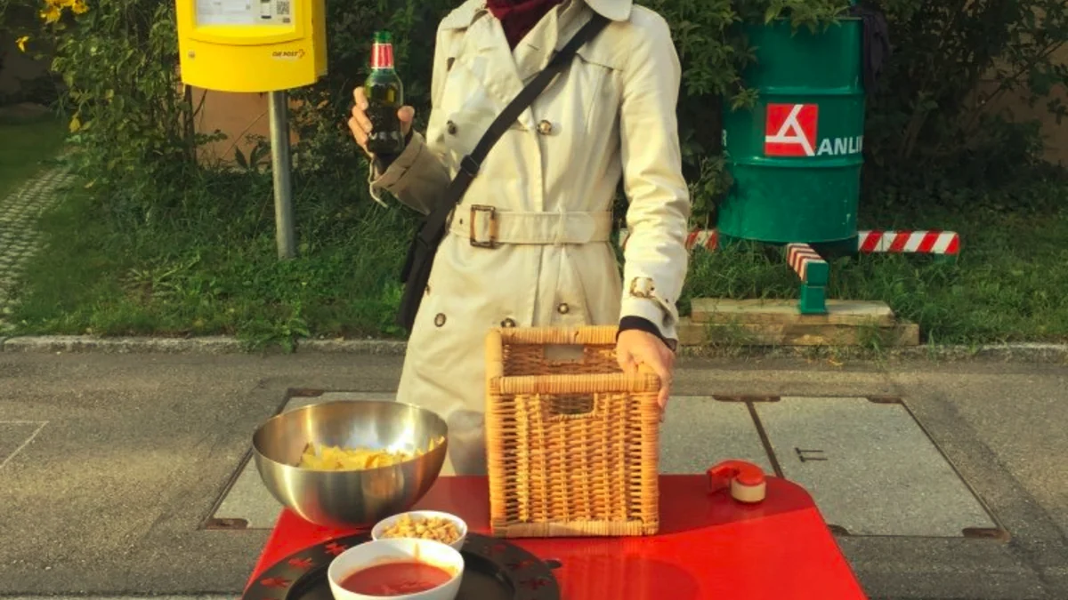 Tappas statt Parkplatz am PARK(ing) Day 2017 in Zürich