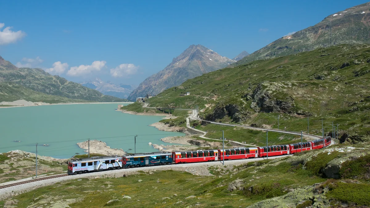 Foto des Bernina Express