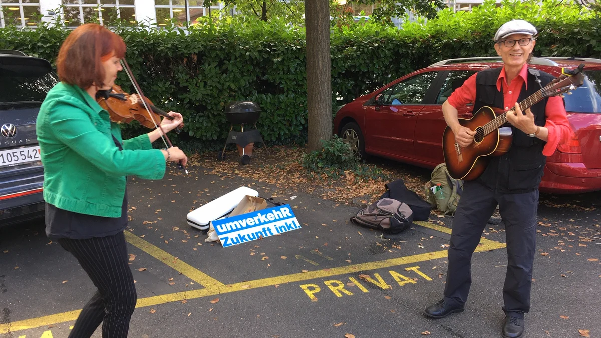 Klimalieder mit Gitarre, Geige und Gesang mit Do, Hans-Peter und Freunden