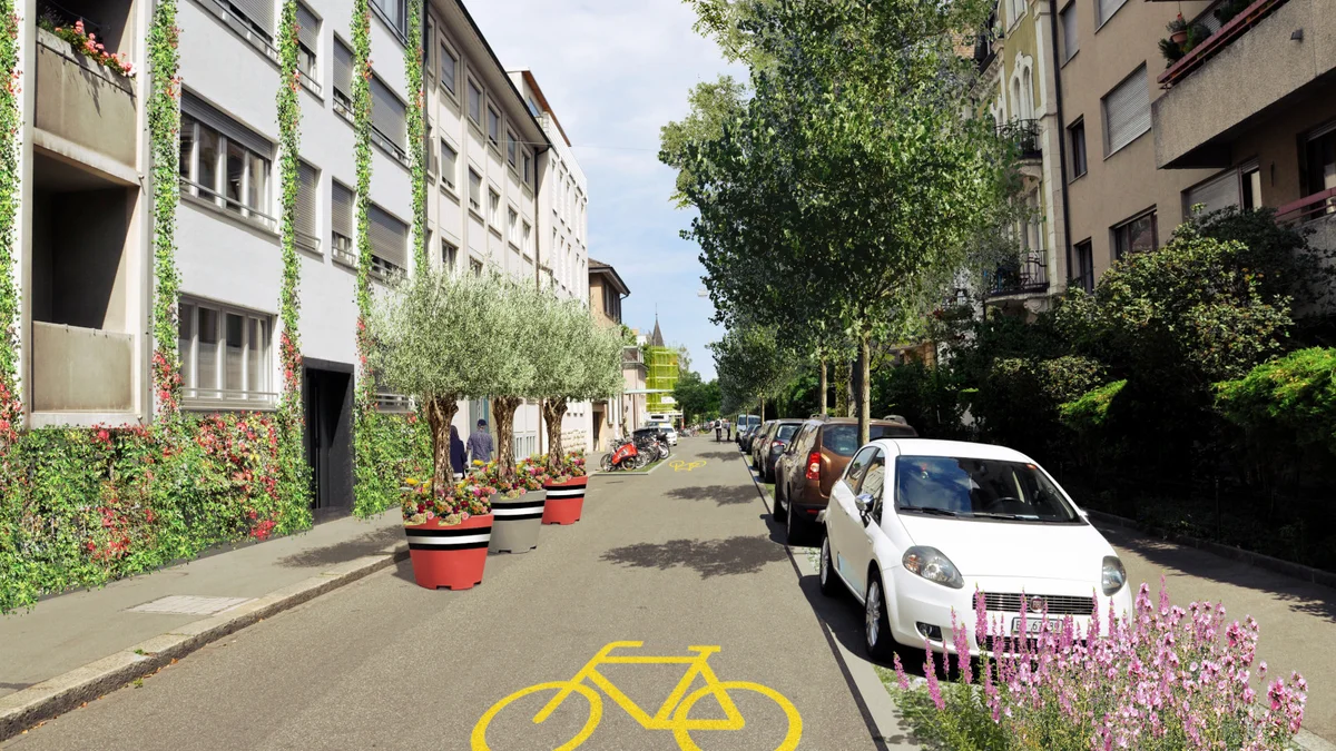 Basel Mittlere Strasse nachher