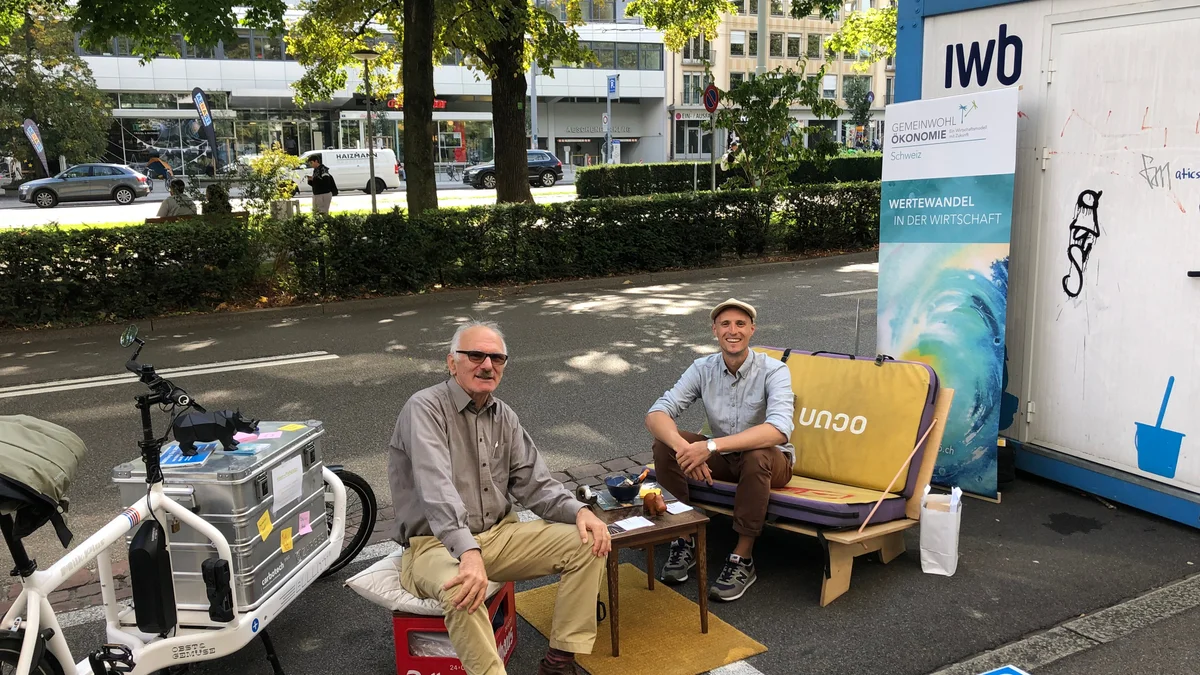 PARK(ing) Day 2022 am Aeschengraben in Basel