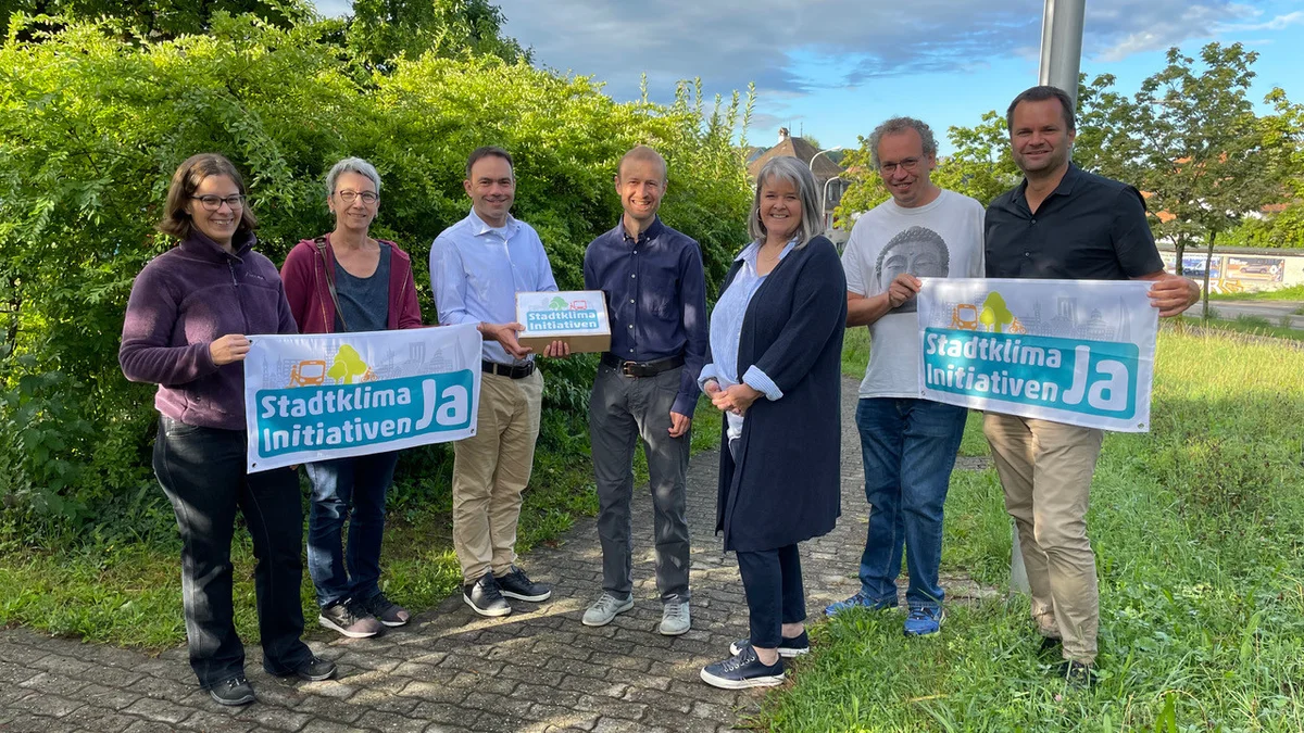 Einreichung der Stadtklima-Initiativen Ostermundigen (BE)