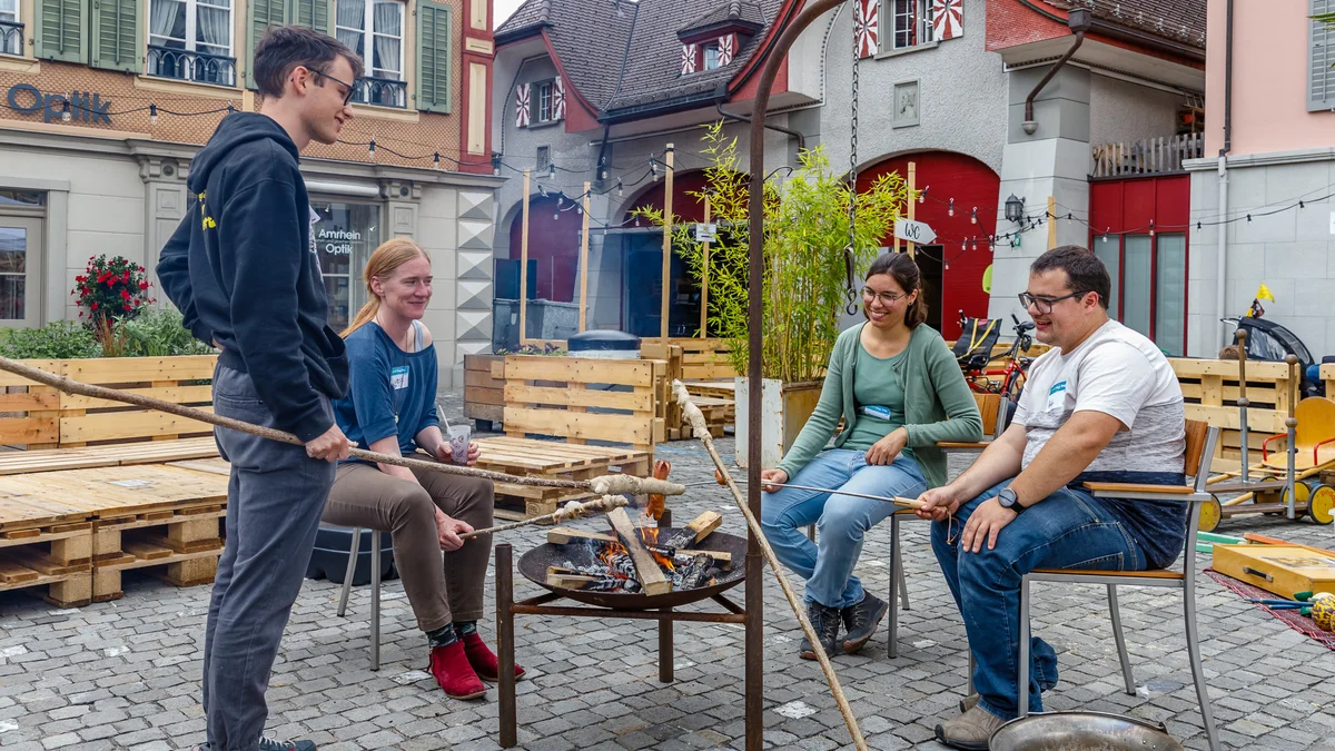 PARK(ing) Day 2022 in Sarnen - Miär machid Platz