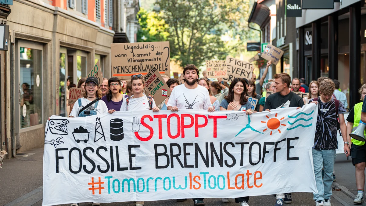 Stoppt fossile Brennstoffe