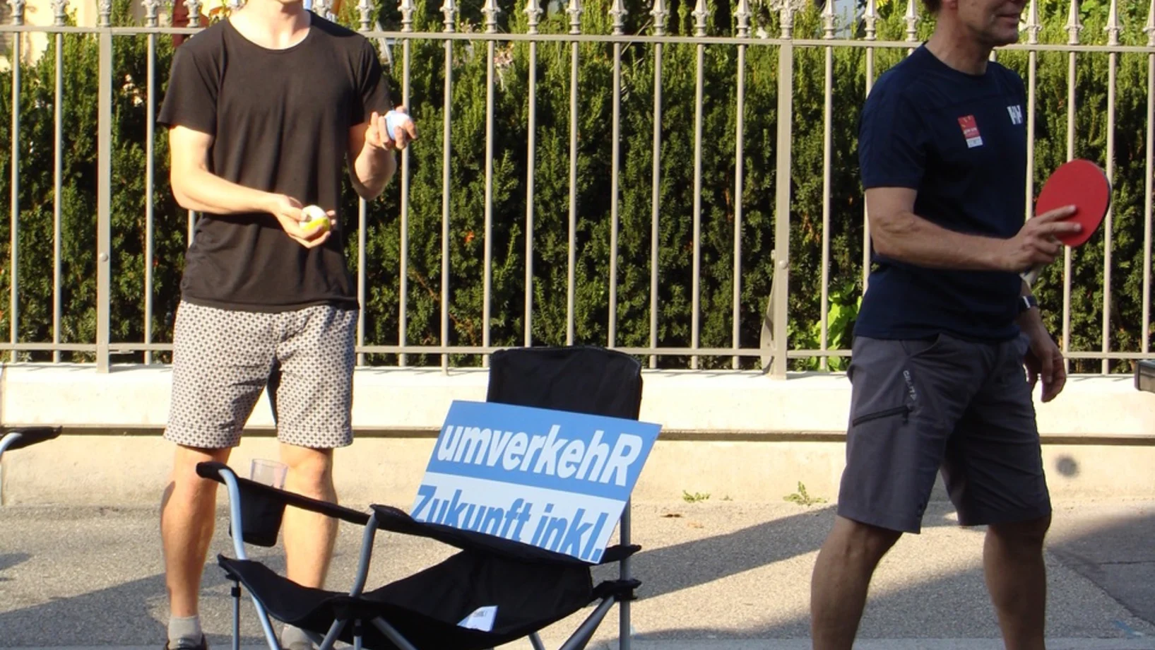 Spiele statt Parkplatz am PARK(ing) Day 2020 in Burgdorf