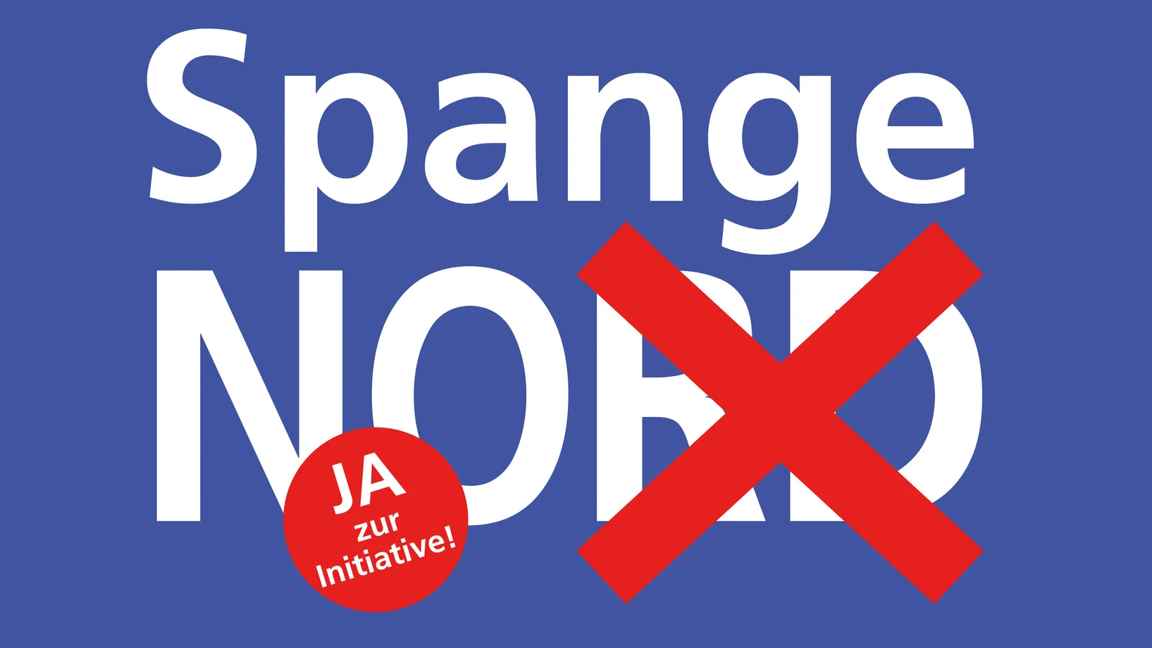 Ja zur Initiative «Spange Nord stoppen – Lebenswerte Quartiere statt Stadtautobahn»