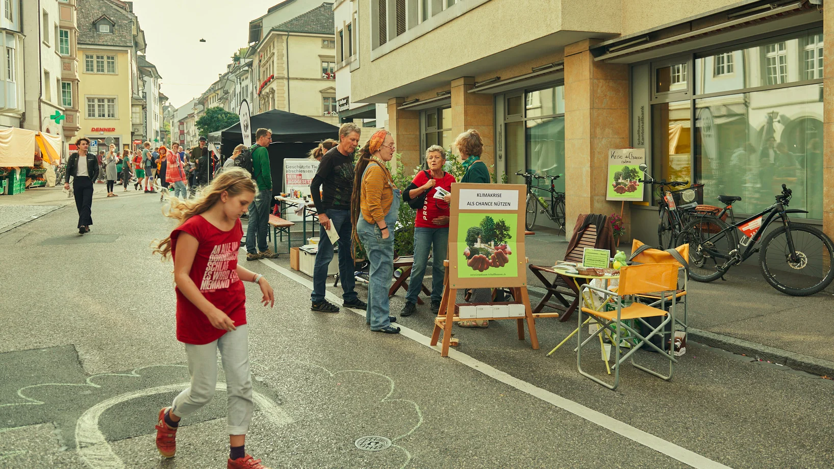 Schaffhausen kunterbunt am PARK(ing) Day 2020