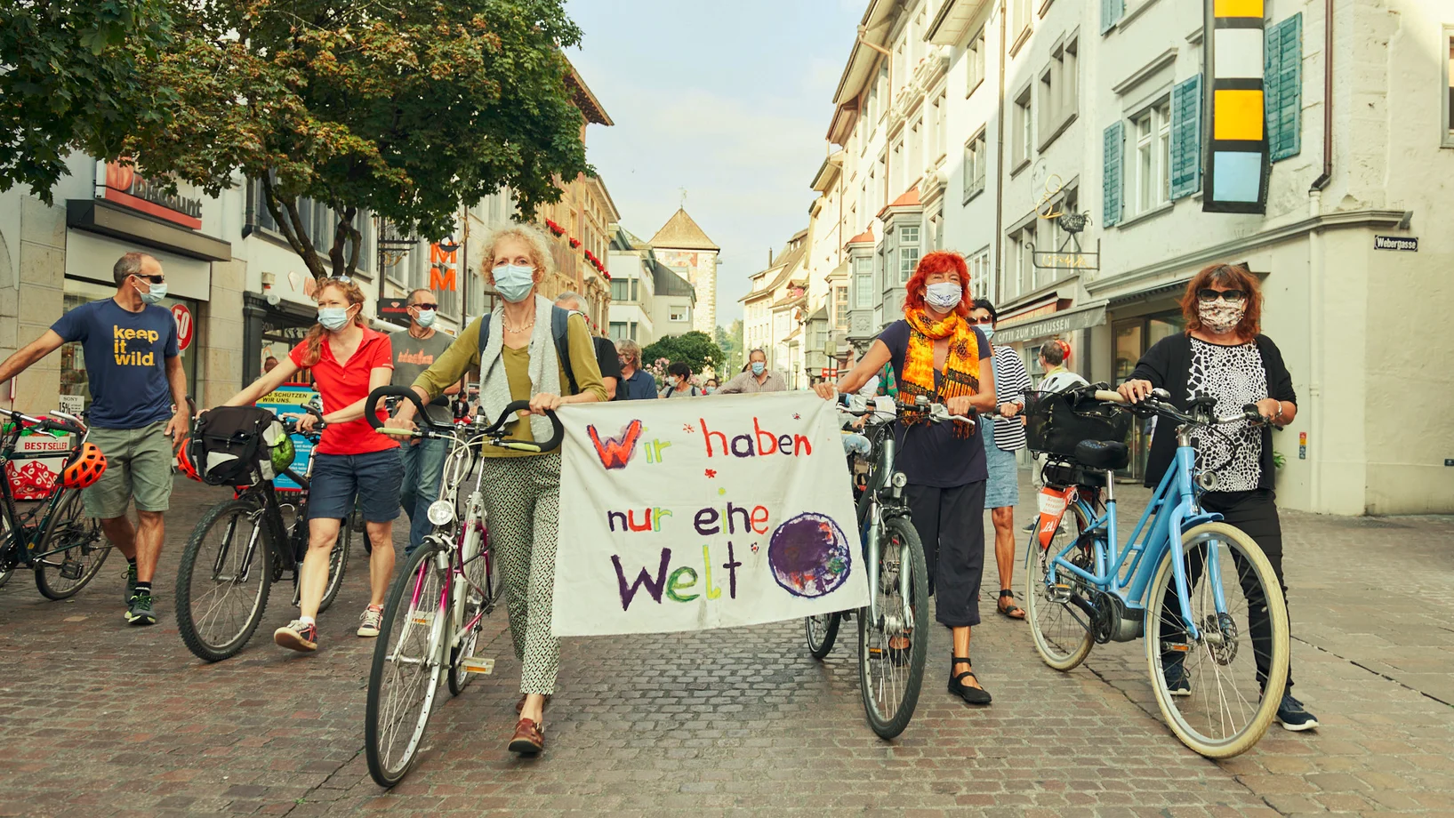 Schaffhausen kunterbunt am PARK(ing) Day 2020