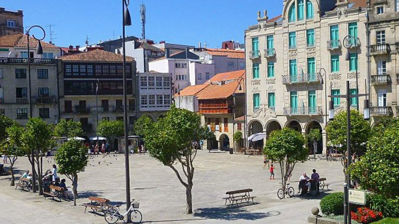 Pontevedra - Praza da Ferrería