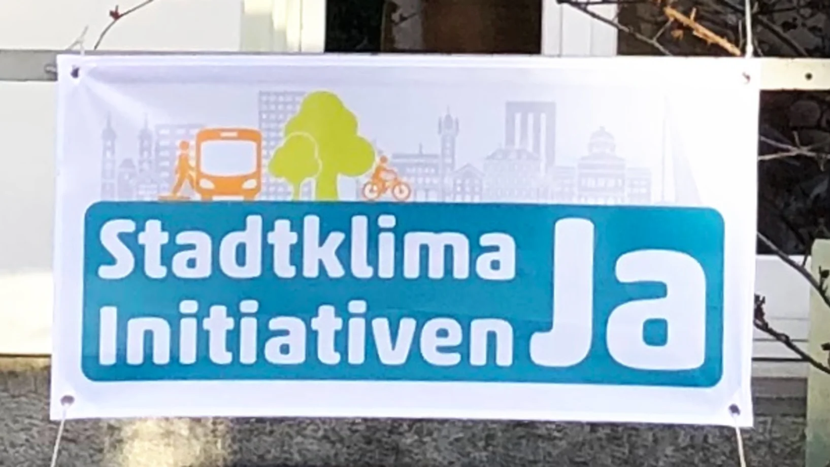 Stadtklima-Fahne