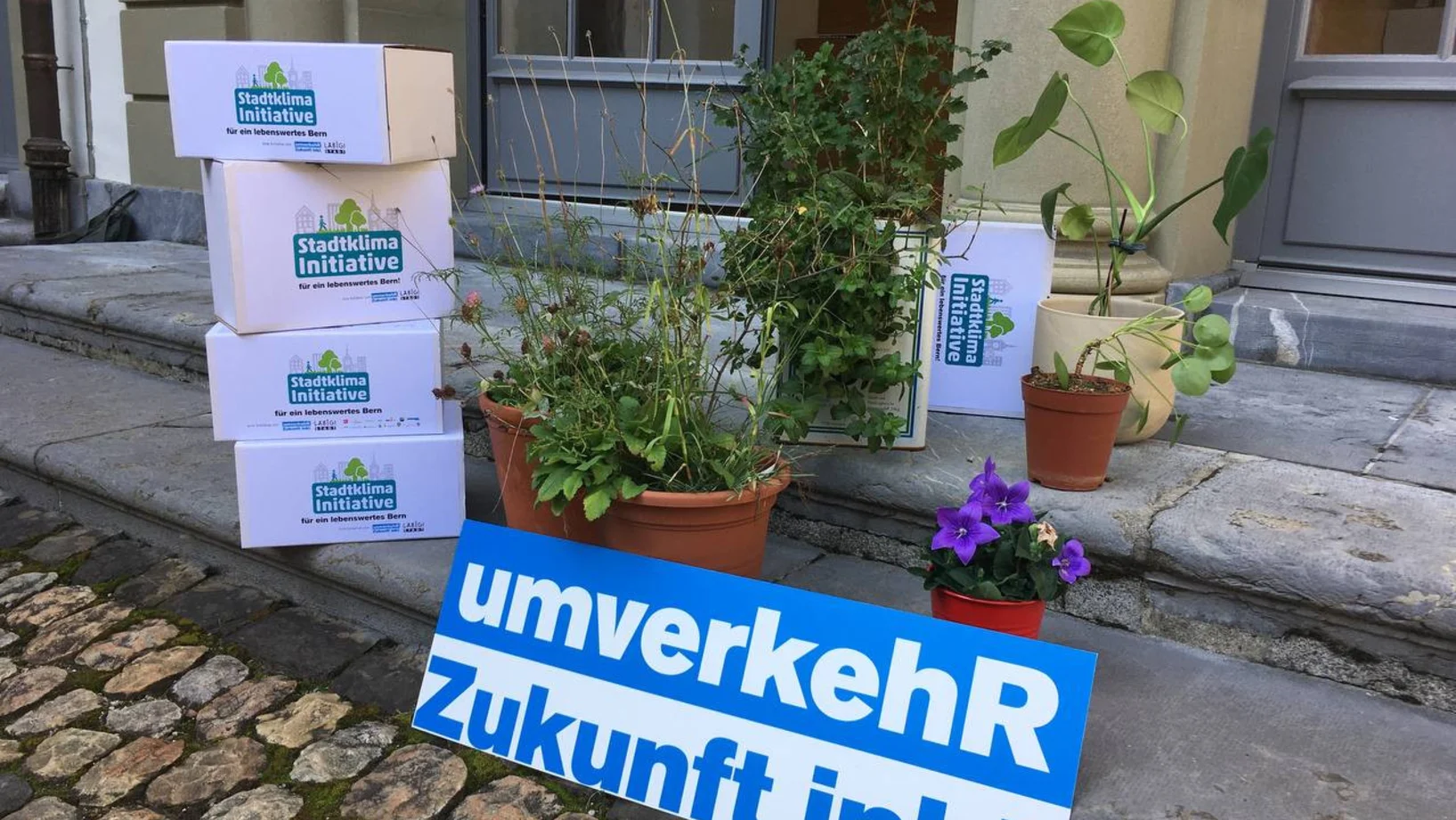 Einreichung Stadtklima-Initiative Bern