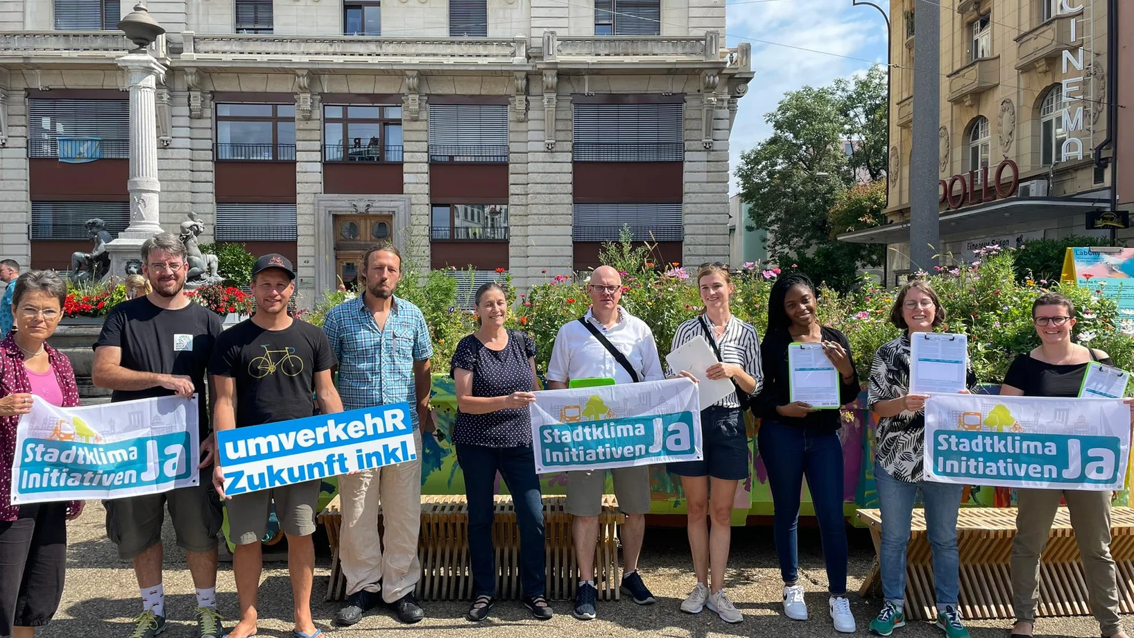 Lancierung Stadtklima-Initiative in Biel
