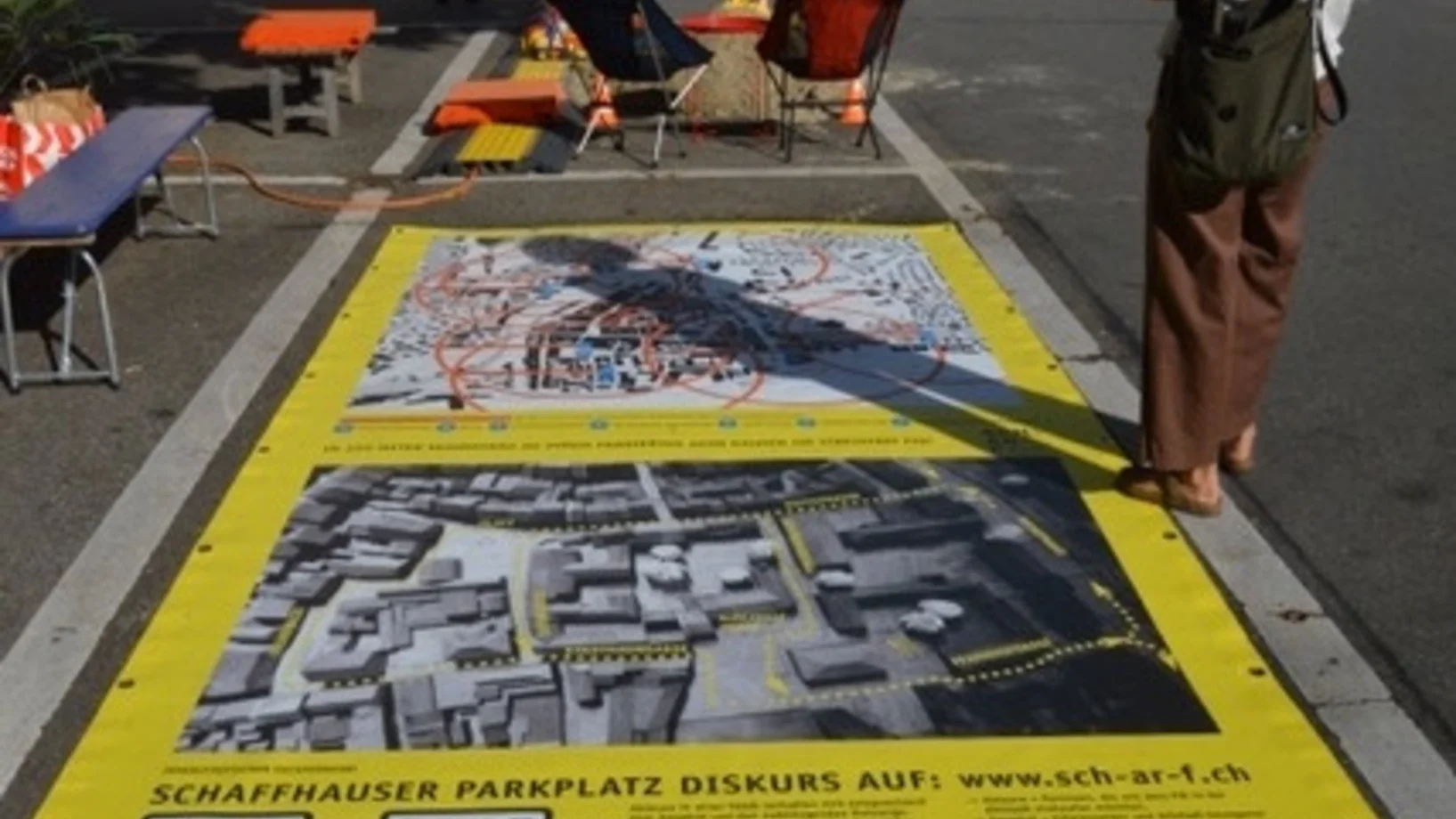 2023 PARKing Day Schaffhausen Kirchplatz (Foto: Stefan Kiss)