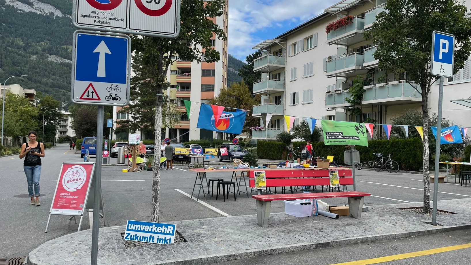 PARK(ing)Day 2023 Chur Ringstrasse